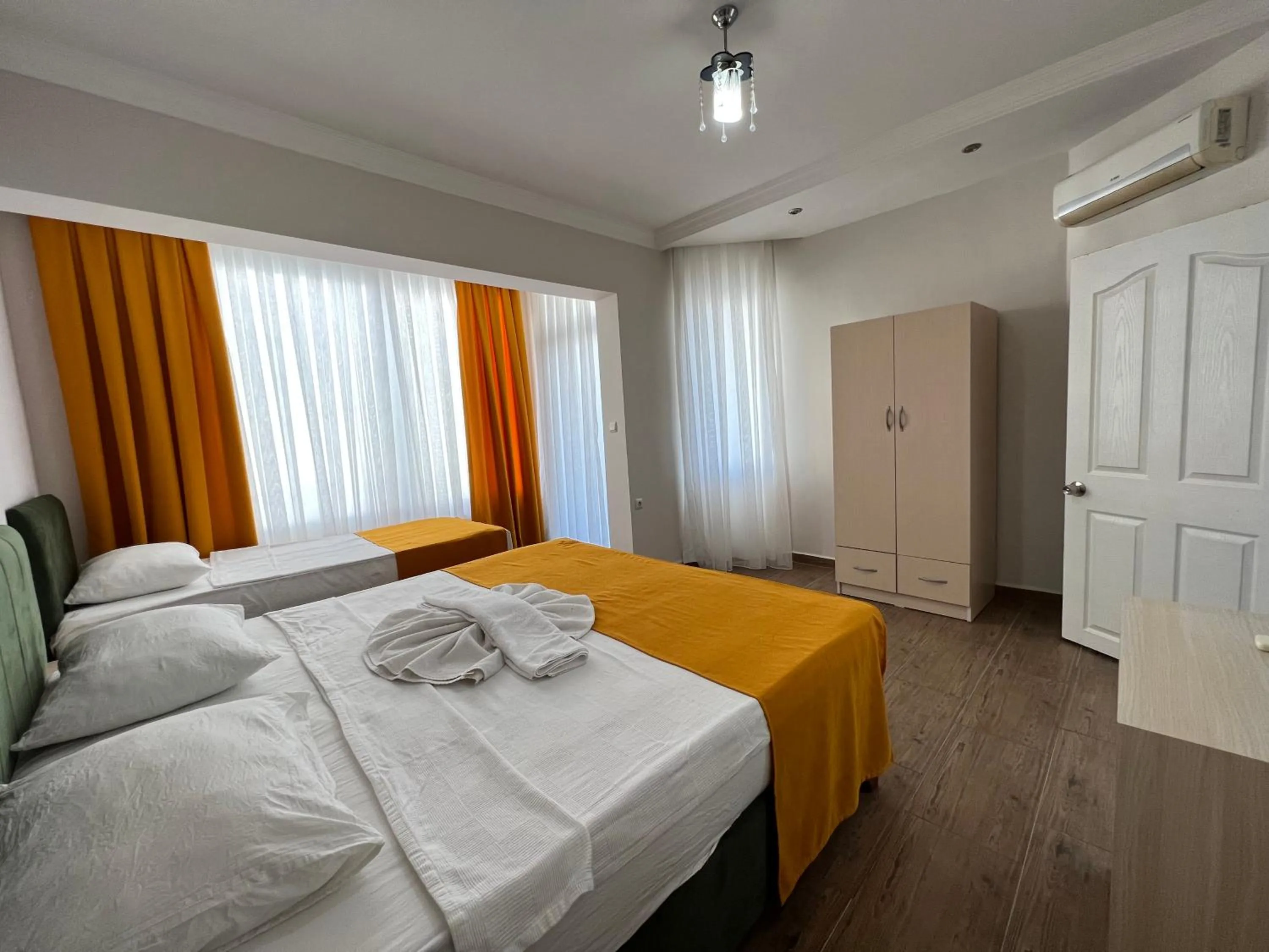 Bedroom in Alanya Queen Apart Otel