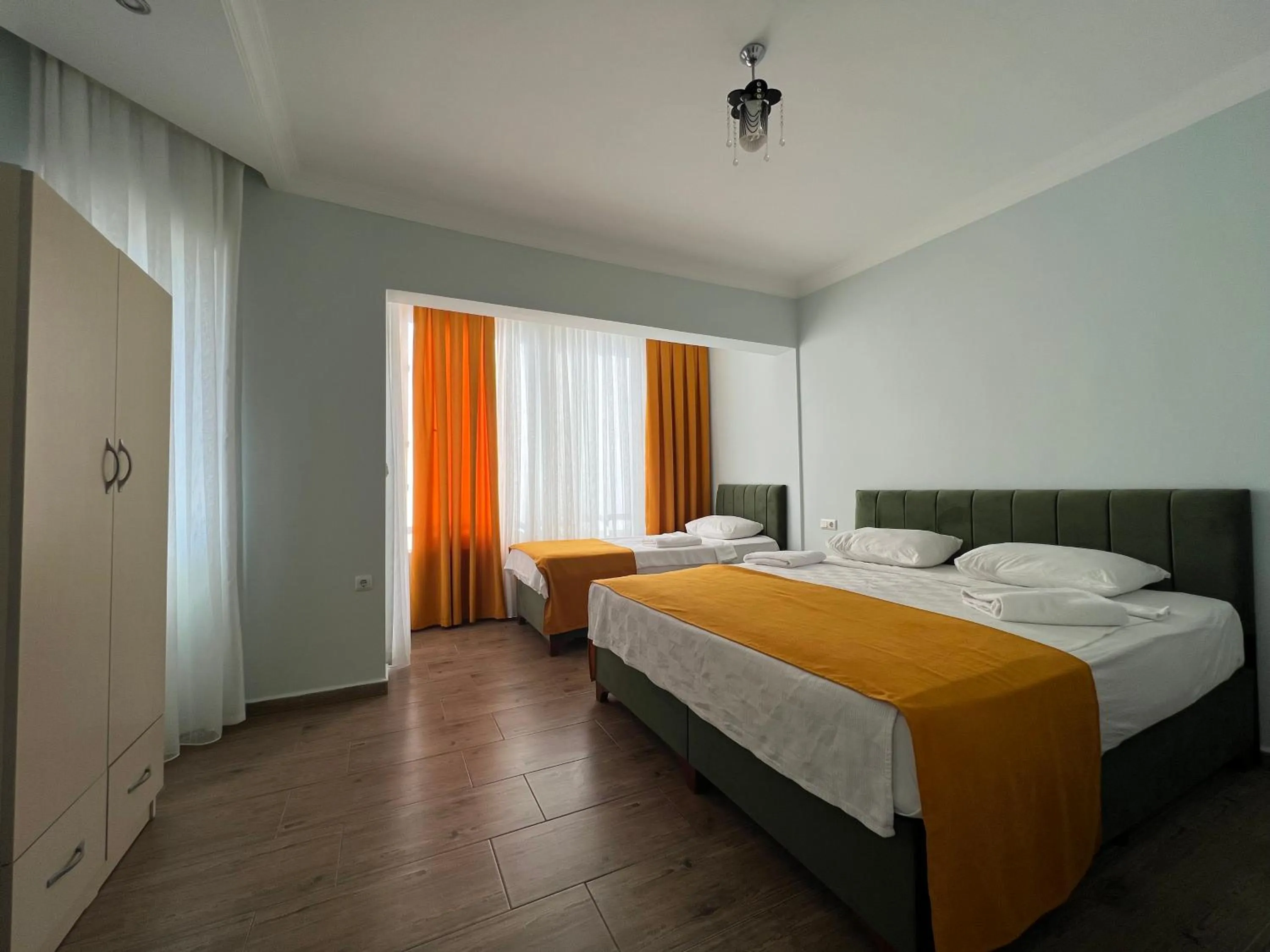 Bedroom in Alanya Queen Apart Otel