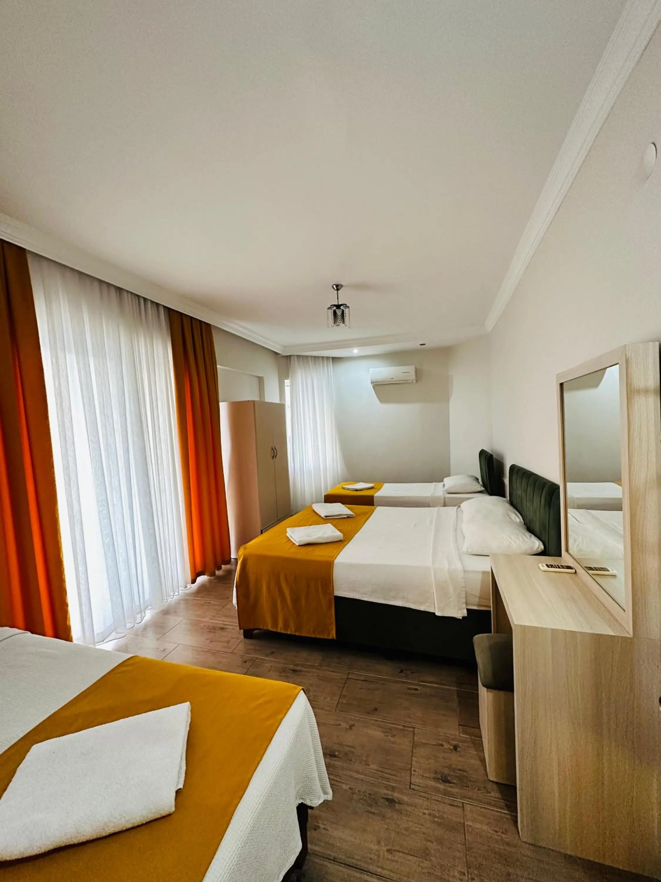 Bedroom in Alanya Queen Apart Otel