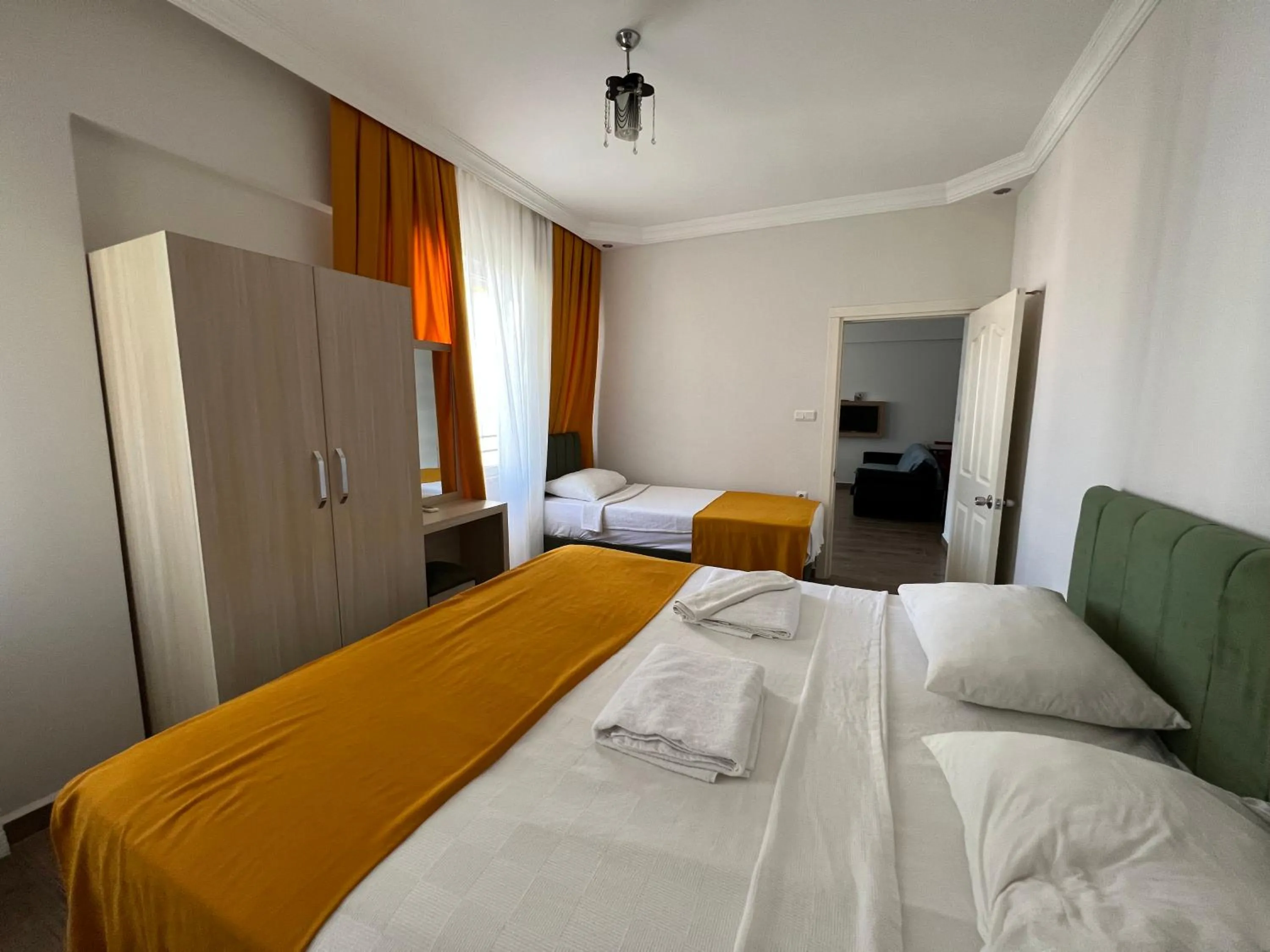 Bedroom in Alanya Queen Apart Otel
