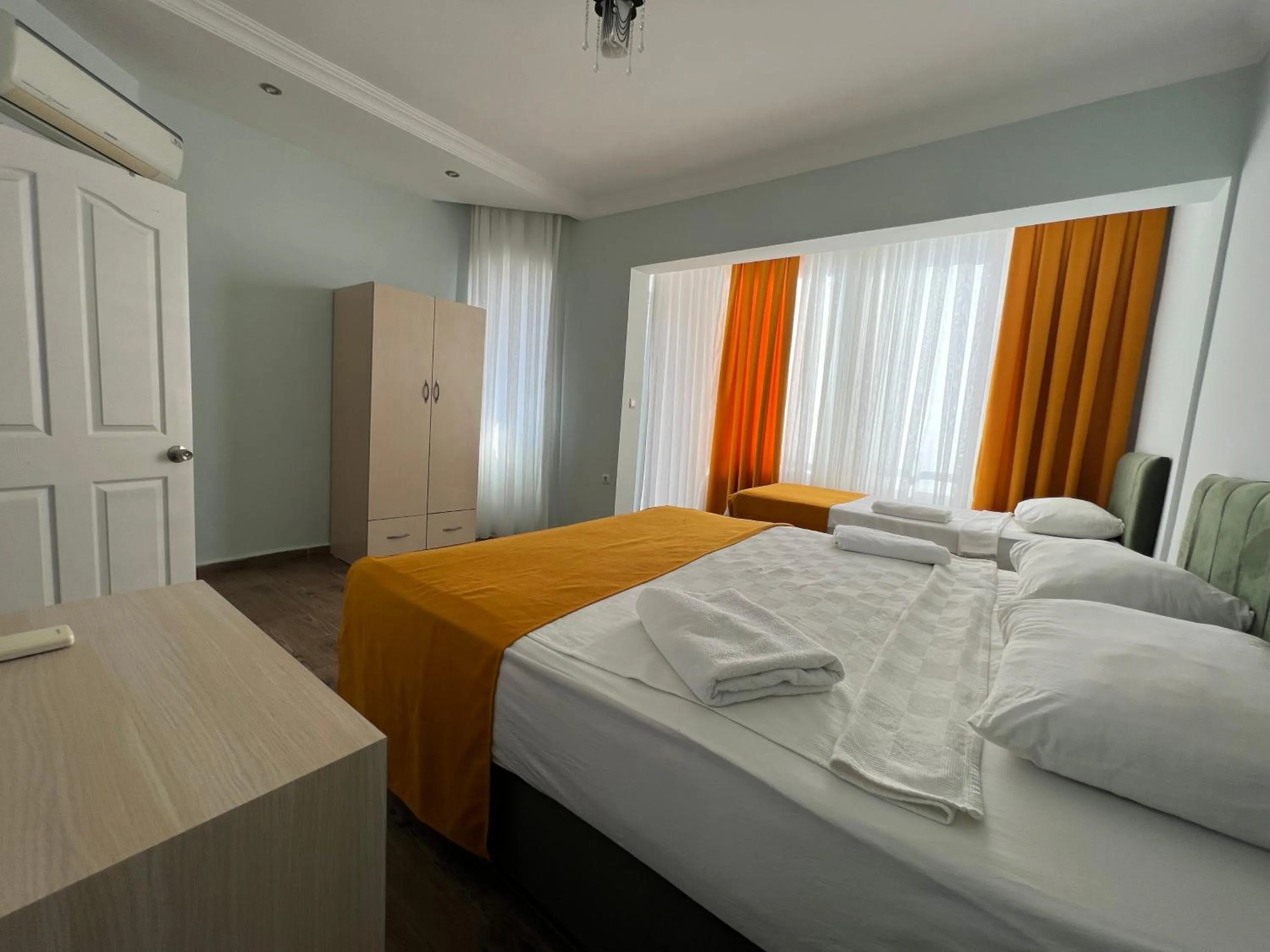 Bedroom in Alanya Queen Apart Otel