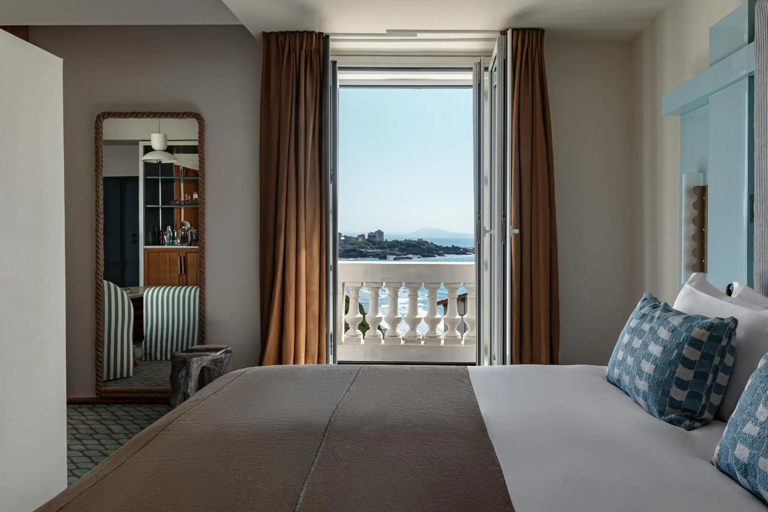 Suite with Sea View in Le Regina Biarritz Hotel & Spa MGallery Hotel Collection Suite with Sea View in Le Regina Biarritz Hotel & Spa MGallery Hotel Collection
