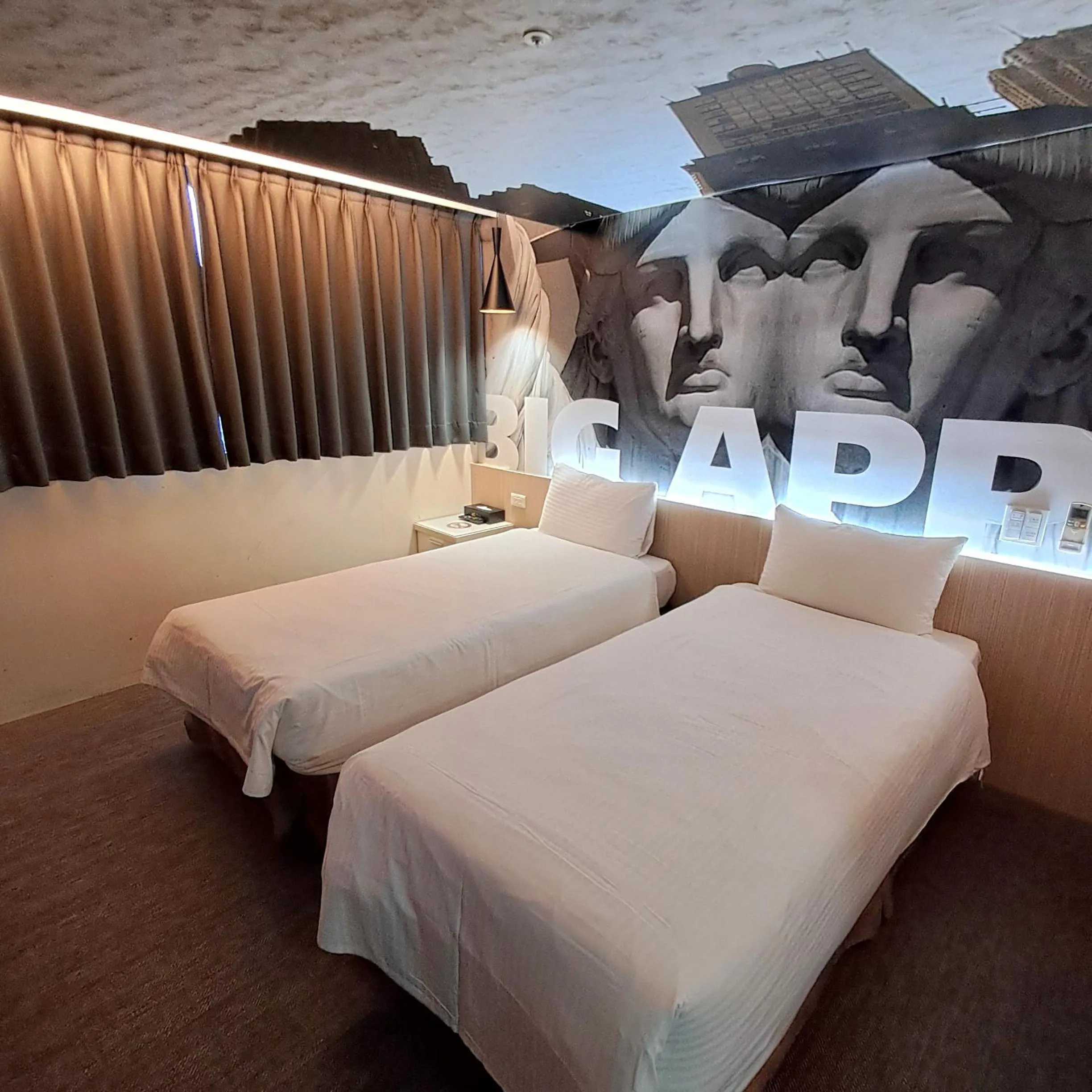 Bed in Morwing Hotel Fuzhong