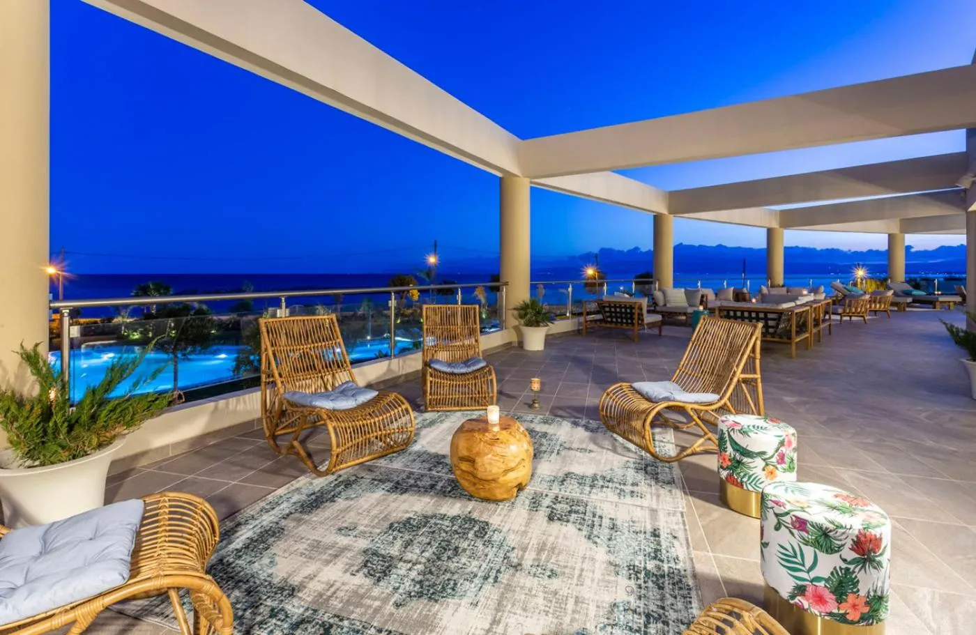 Balcony/Terrace in Elysian Luxury Hotel and Spa