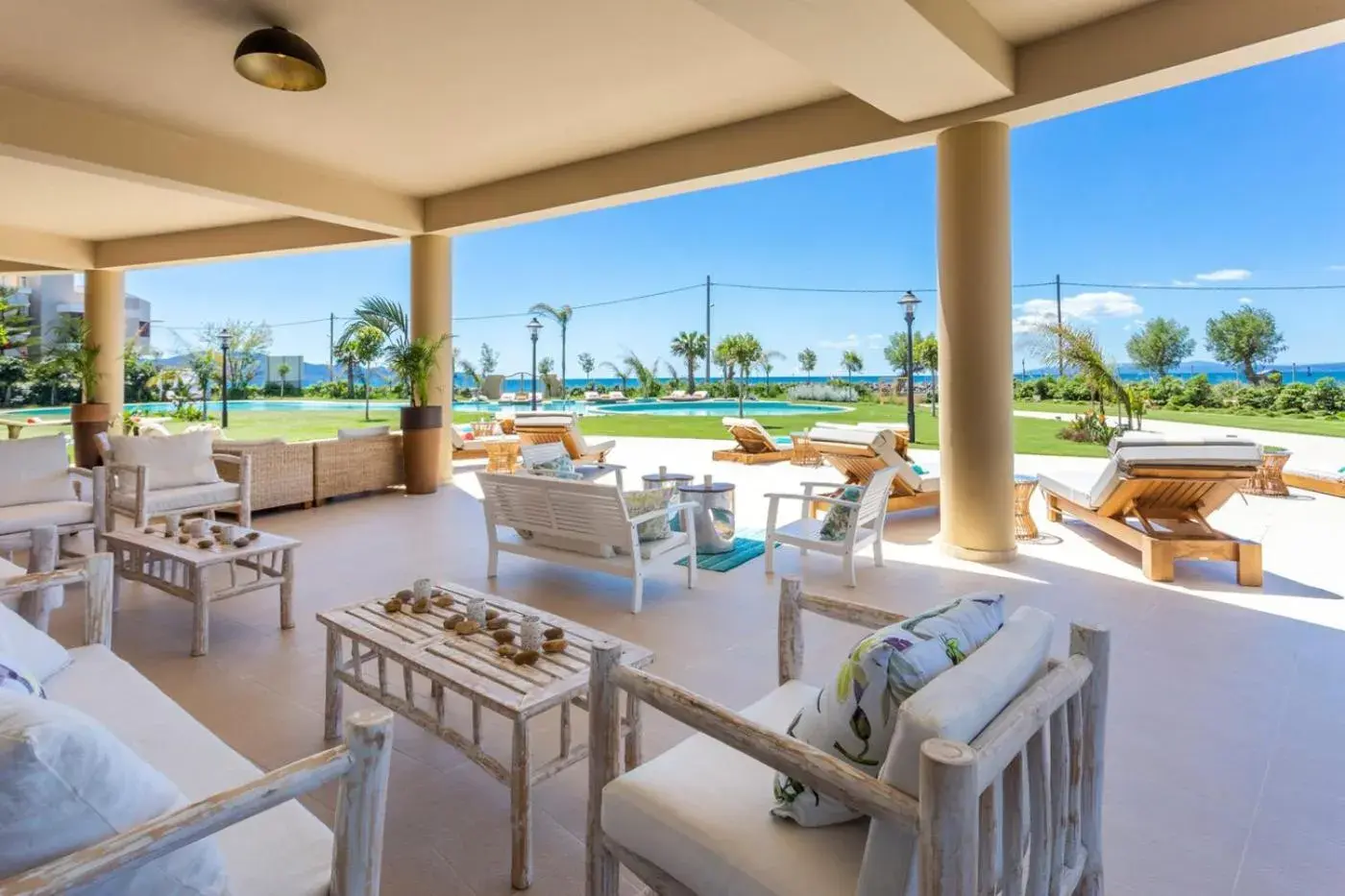 Sea view in Elysian Luxury Hotel and Spa Sea view in Elysian Luxury Hotel and Spa