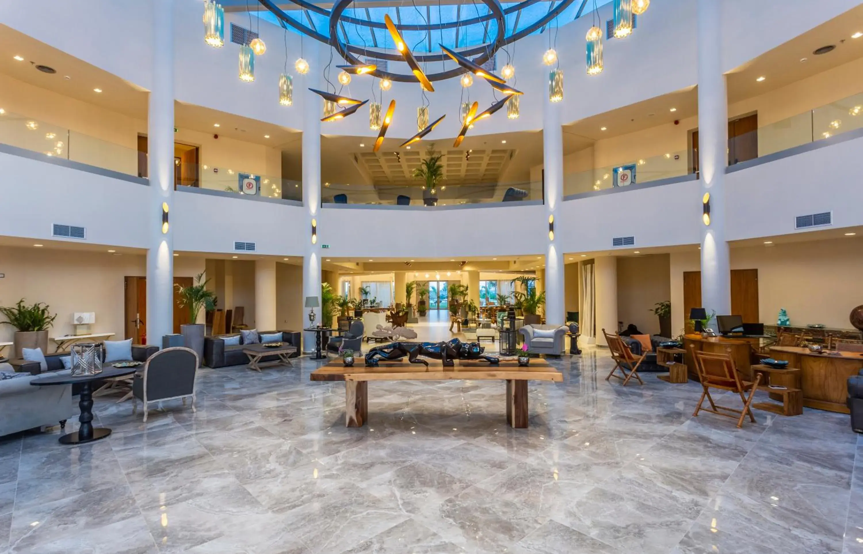 Lobby or reception in Elysian Luxury Hotel and Spa Lobby or reception in Elysian Luxury Hotel and Spa