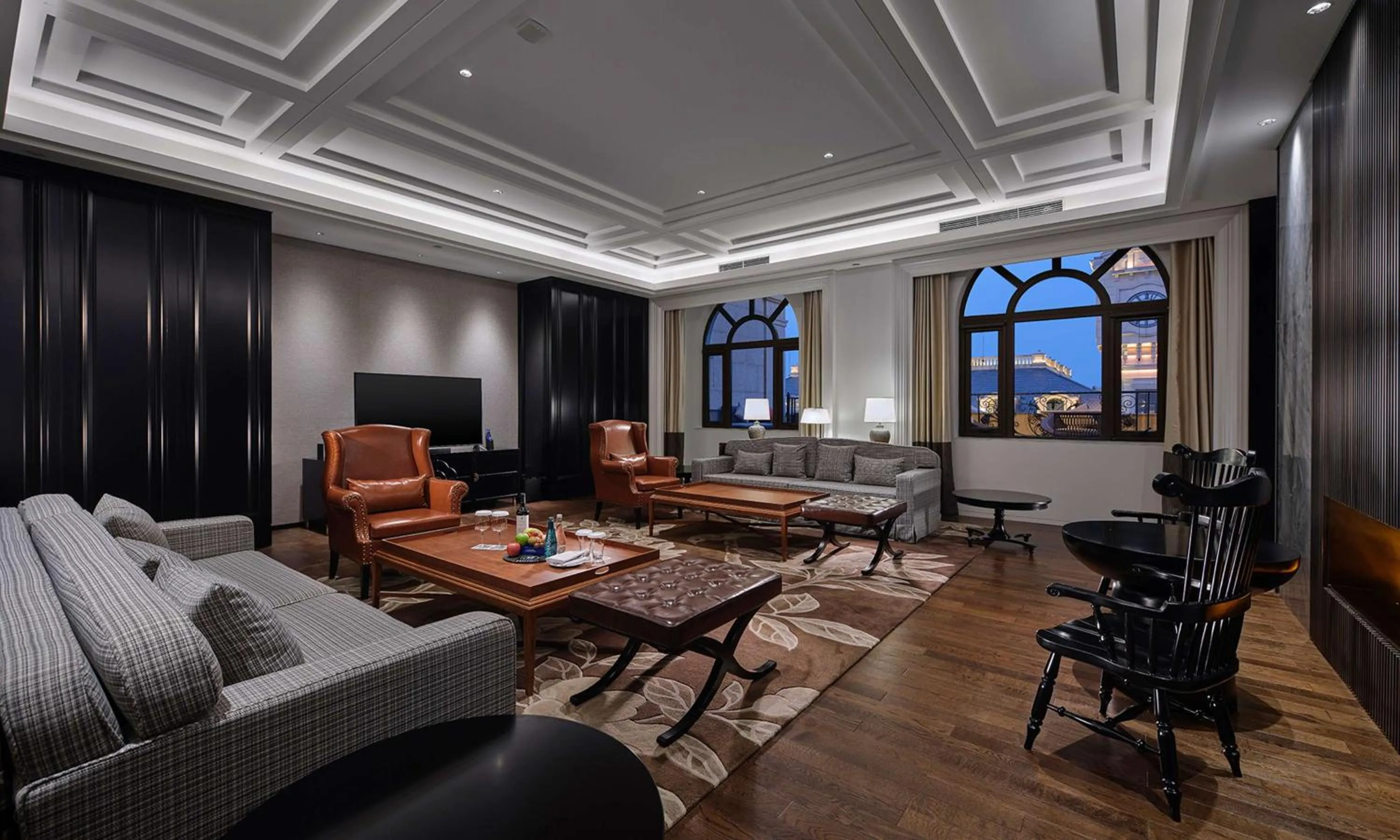 Living room in Hilton Beijing Daxing