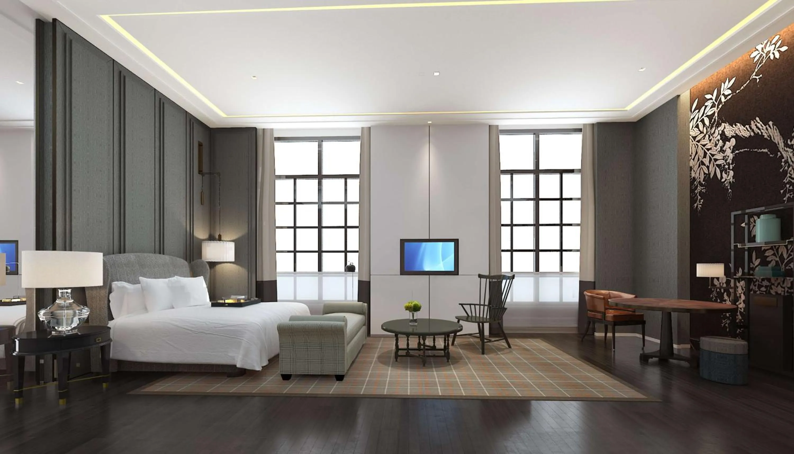 Living room in Hilton Beijing Daxing