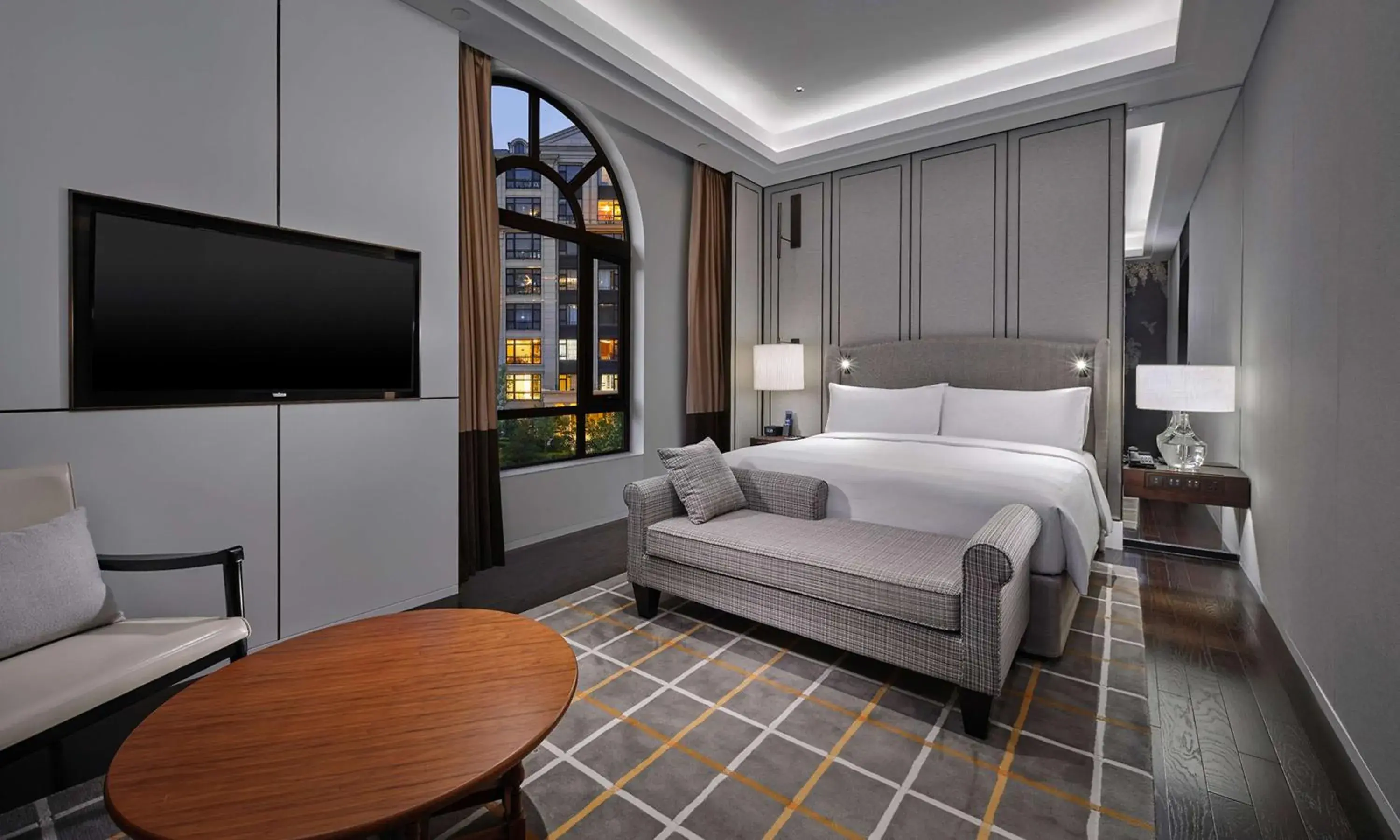 Living room, Bed in Hilton Beijing Daxing Living room, Bed in Hilton Beijing Daxing