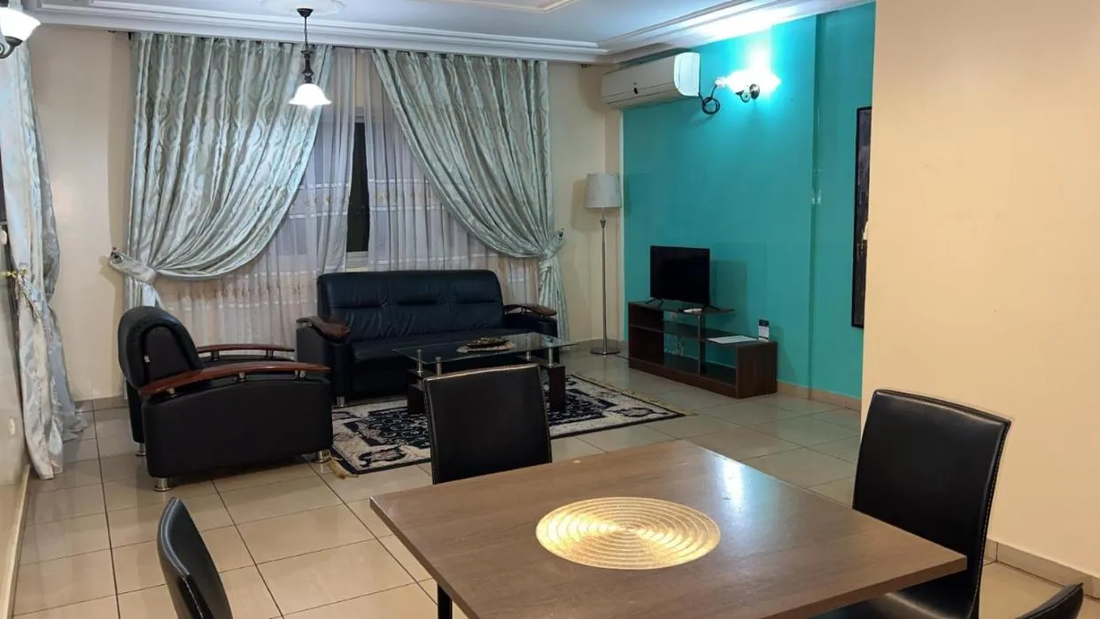 Living room in Résidences hôtelières Micheline et Emile BASTOS