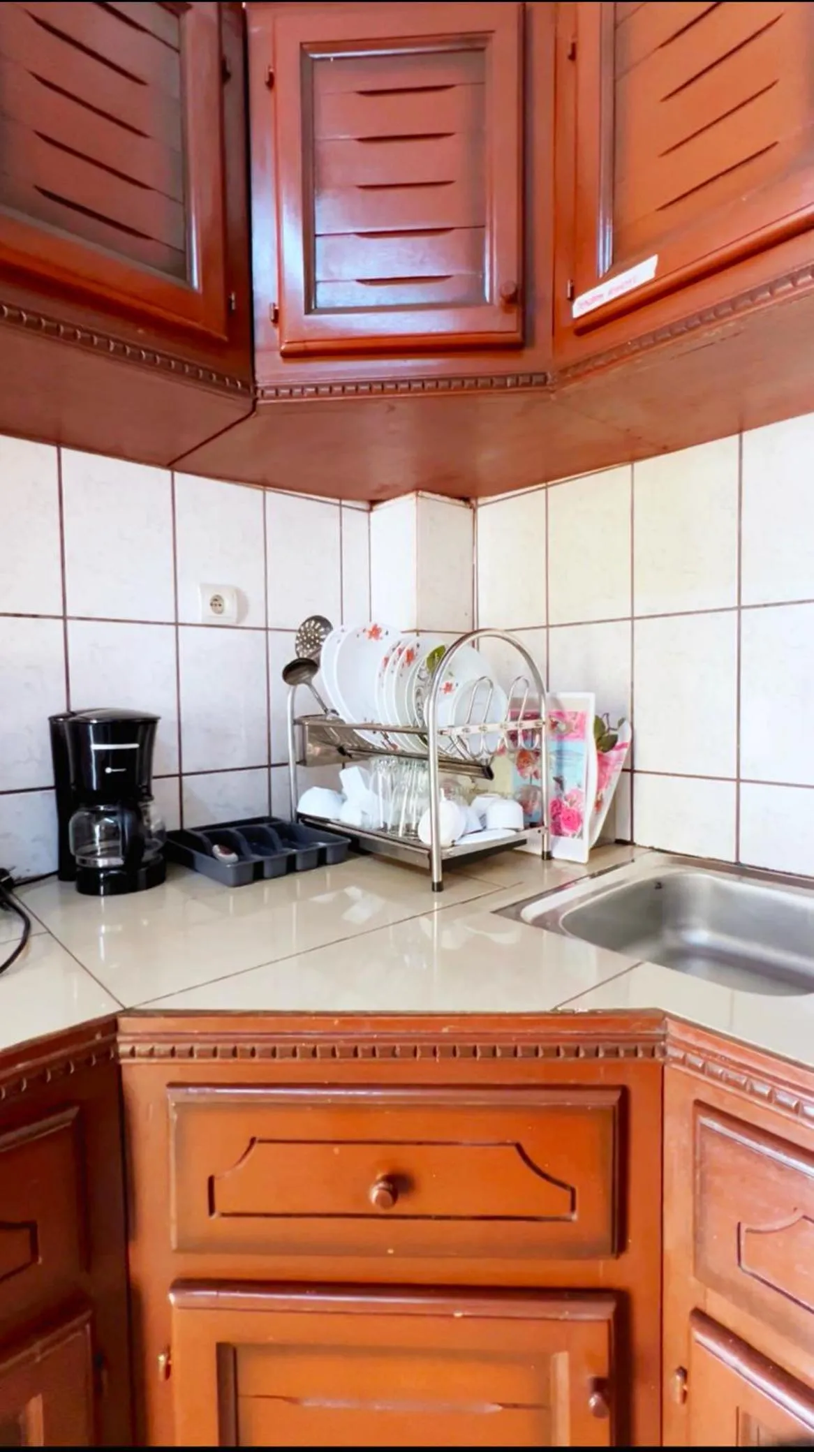 kitchen in Résidences hôtelières Micheline et Emile BASTOS