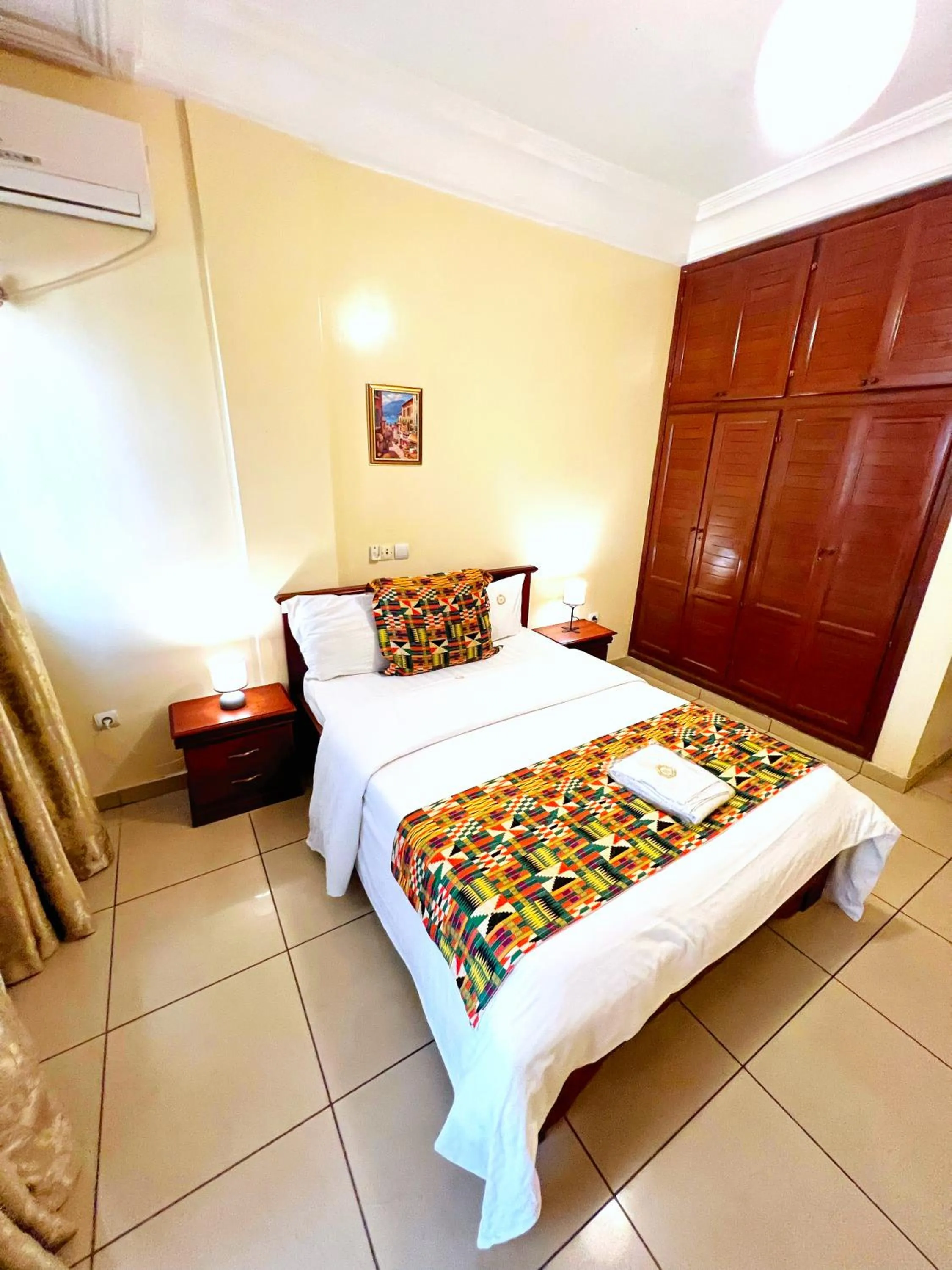 Bedroom, Bed in Résidences hôtelières Micheline et Emile BASTOS