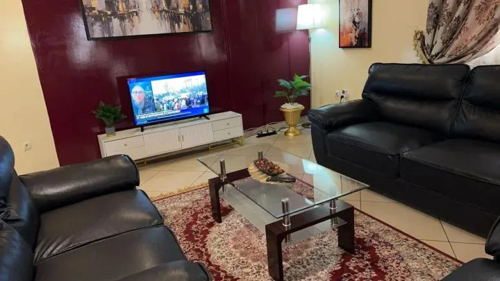 Living room in Résidences hôtelières Micheline et Emile BASTOS