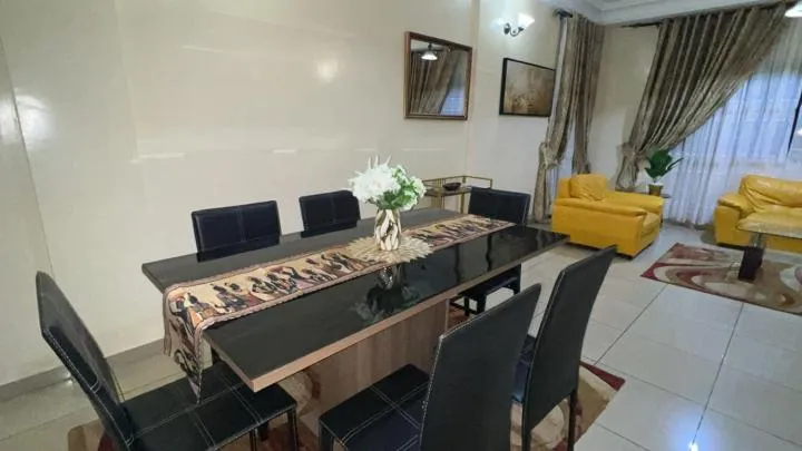 Living room in Résidences hôtelières Micheline et Emile BASTOS