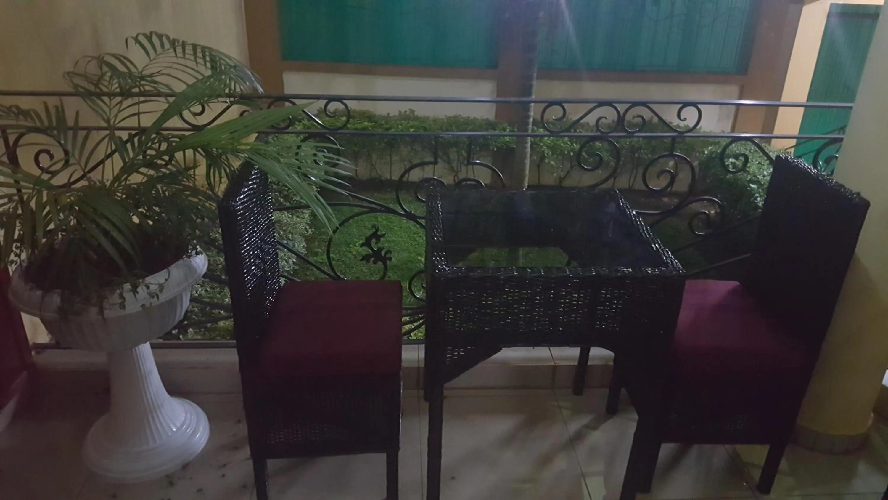 Balcony/Terrace in Résidences hôtelières Micheline et Emile BASTOS