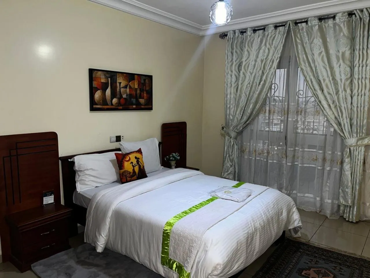 Bedroom, Bed in Résidences hôtelières Micheline et Emile BASTOS