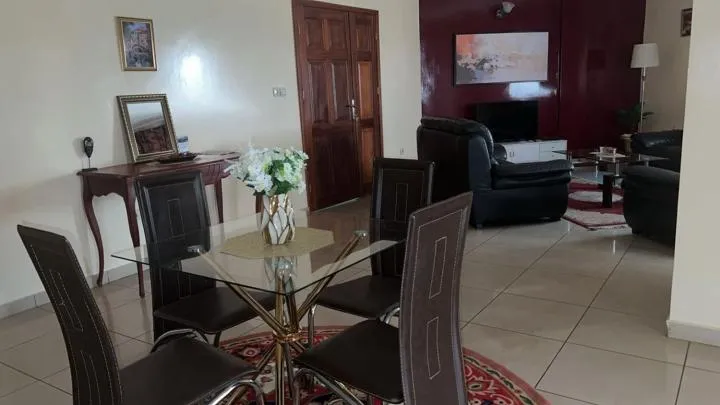 Living room in Résidences hôtelières Micheline et Emile BASTOS