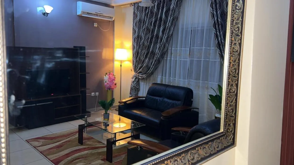 Living room in Résidences hôtelières Micheline et Emile BASTOS