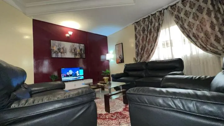 Living room in Résidences hôtelières Micheline et Emile BASTOS