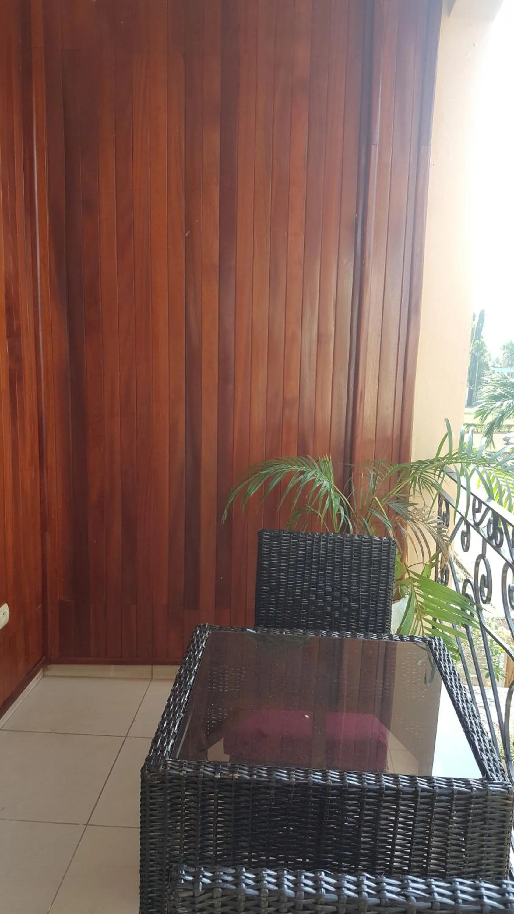 Balcony/Terrace in Résidences hôtelières Micheline et Emile BASTOS