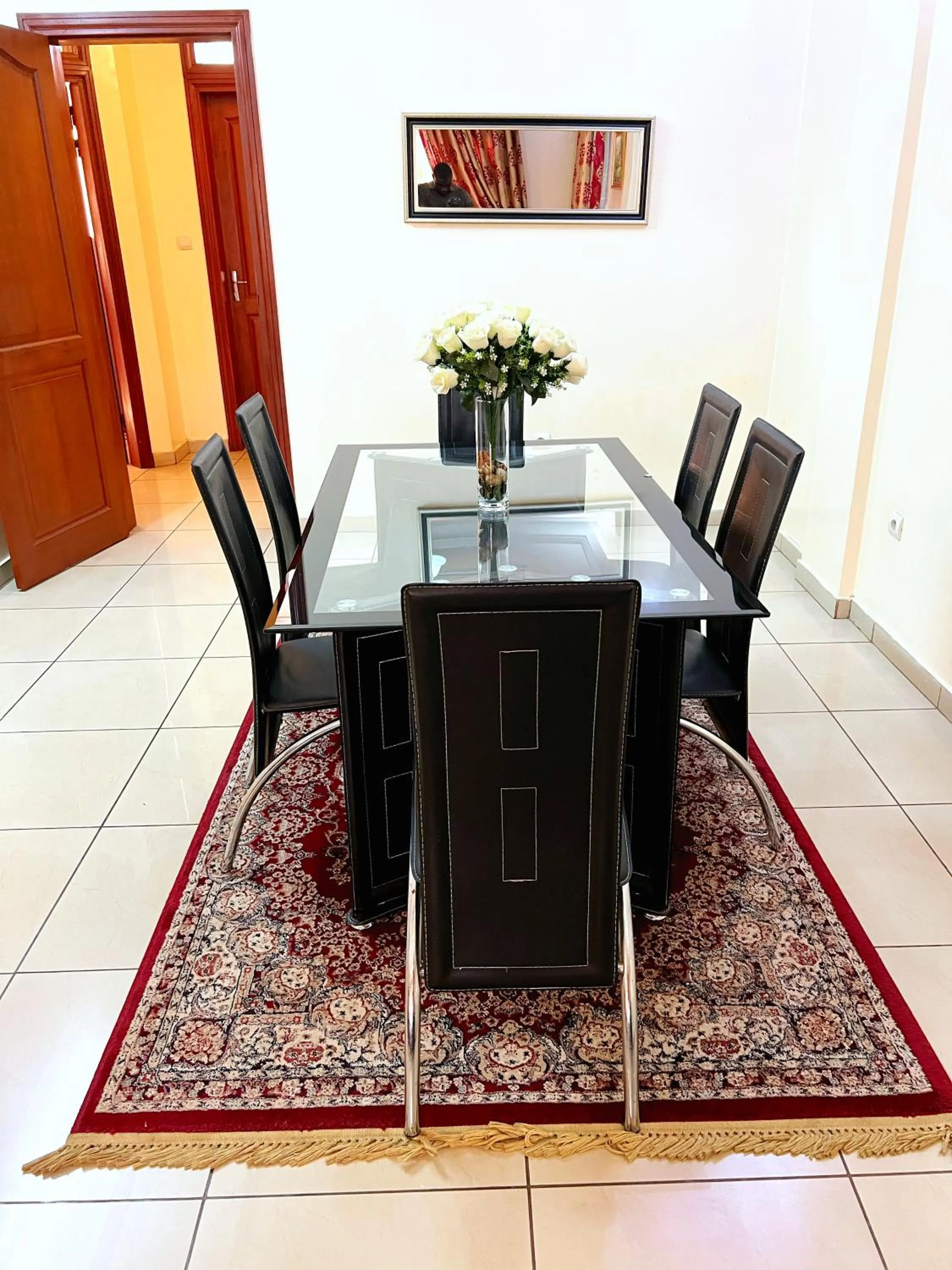 Living room in Résidences hôtelières Micheline et Emile BASTOS