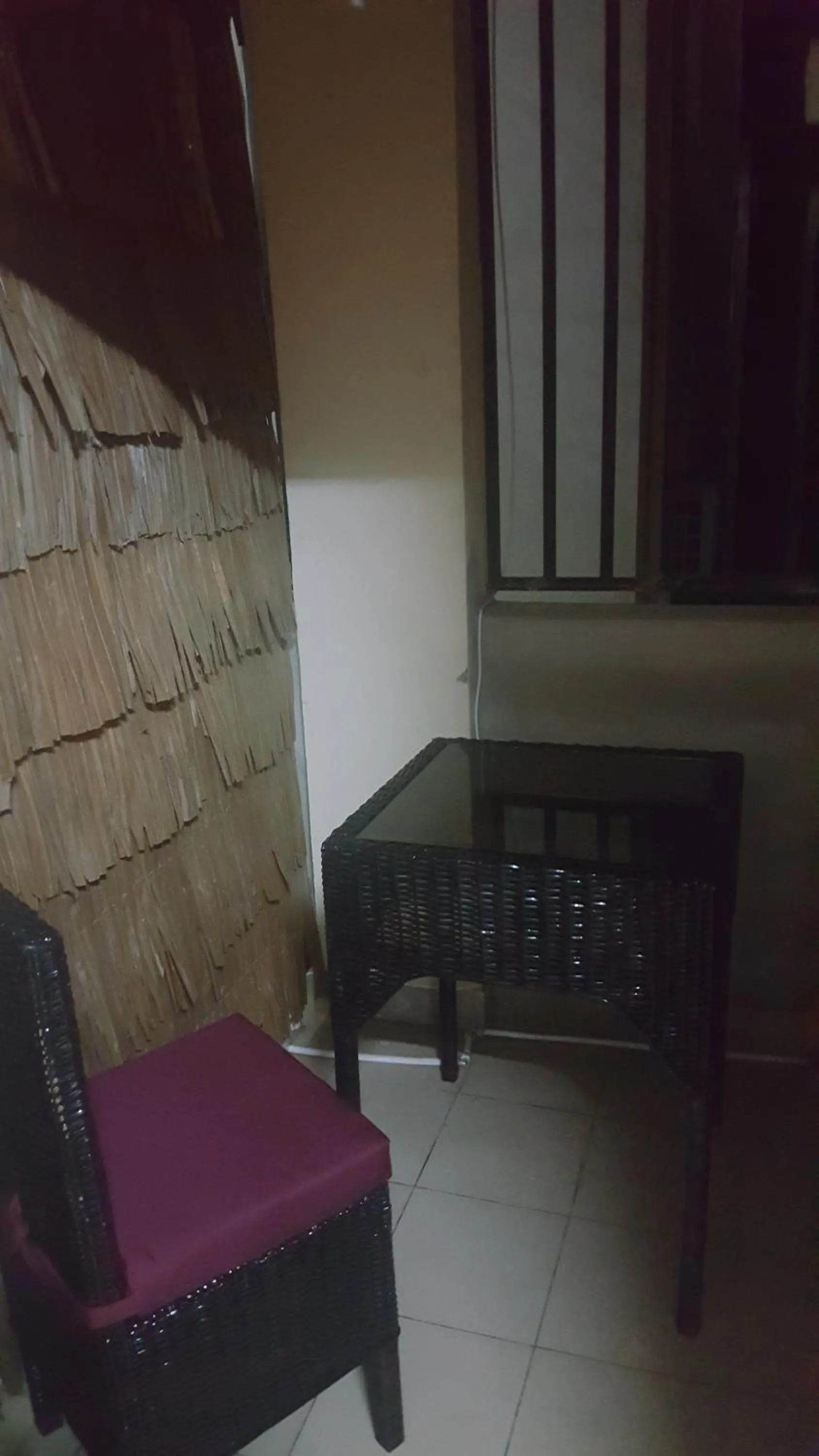 Patio in Résidences hôtelières Micheline et Emile BASTOS