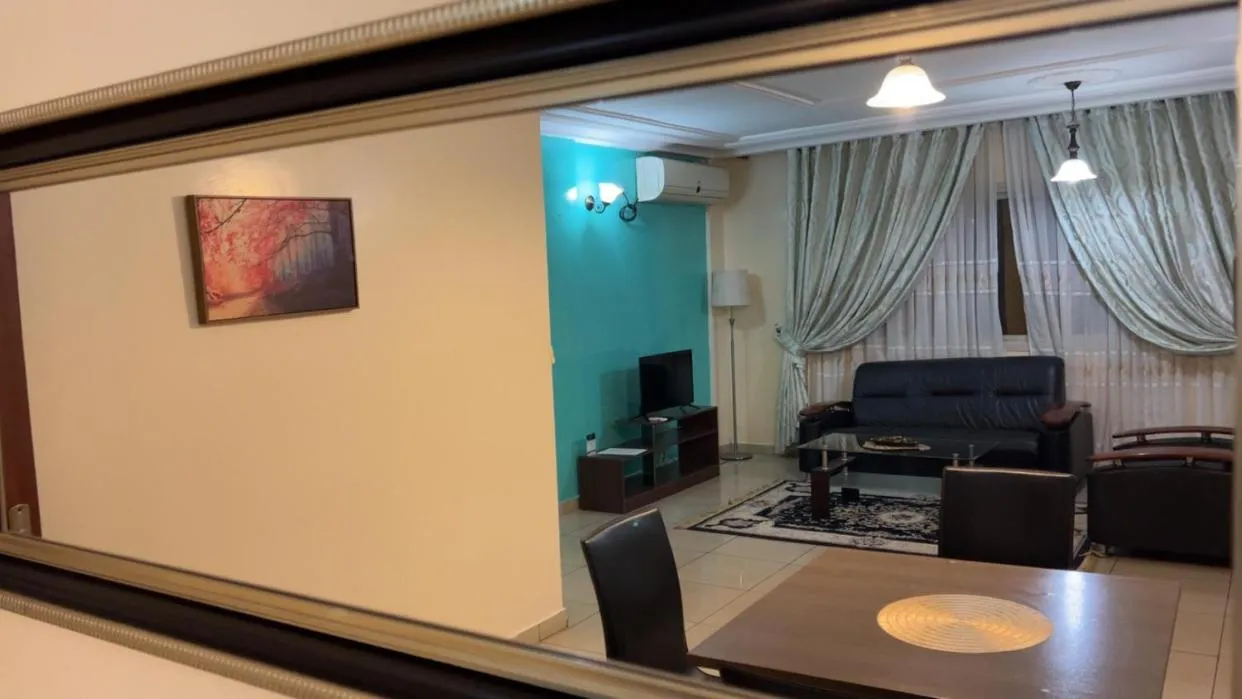 Living room in Résidences hôtelières Micheline et Emile BASTOS