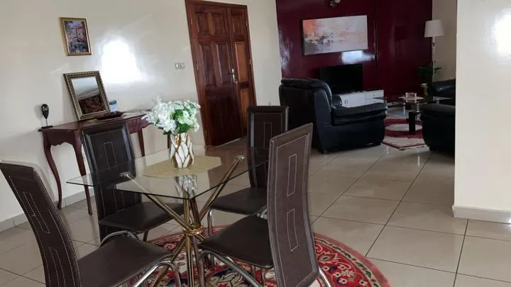 Living room in Résidences hôtelières Micheline et Emile BASTOS