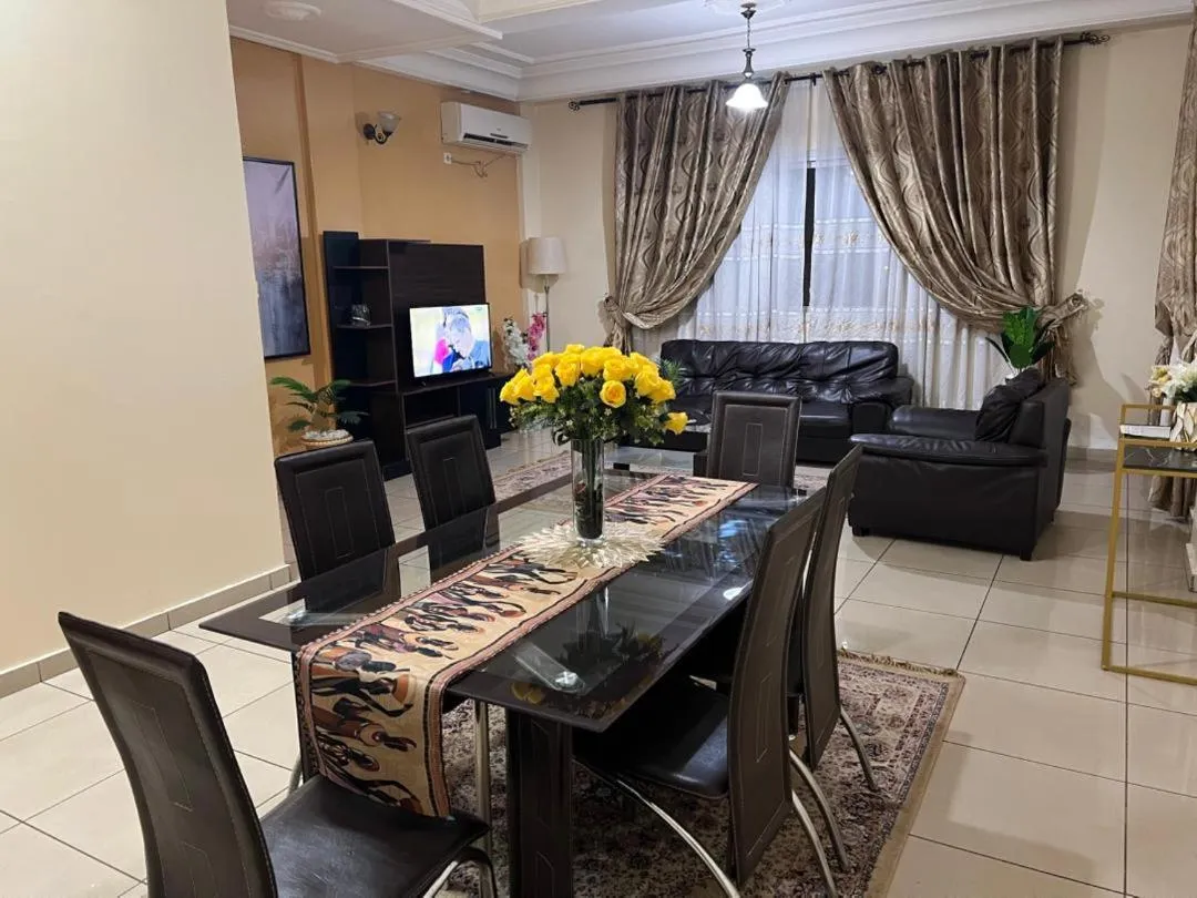 Living room in Résidences hôtelières Micheline et Emile BASTOS