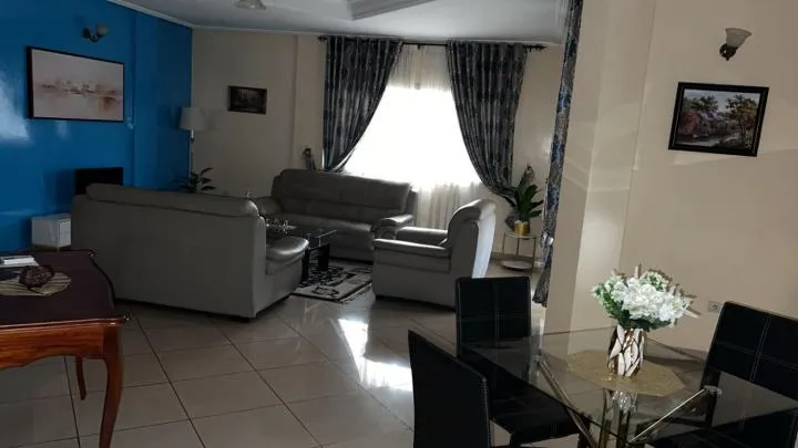 Living room in Résidences hôtelières Micheline et Emile BASTOS