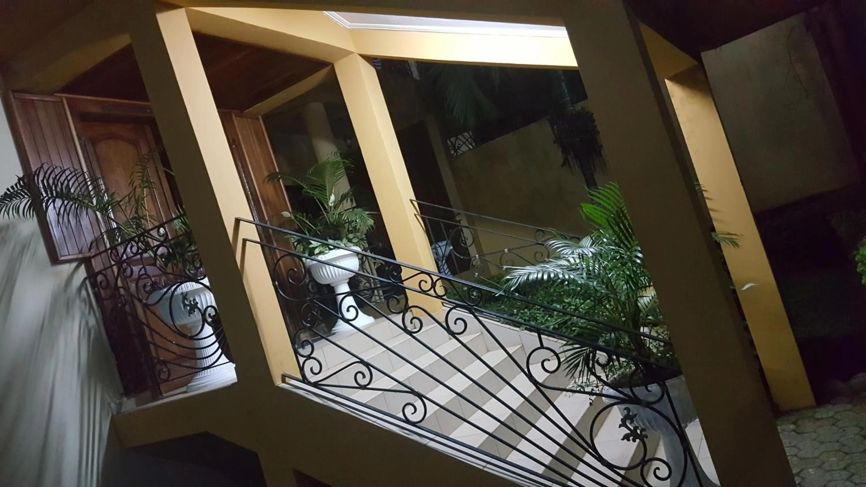 Balcony/Terrace in Résidences hôtelières Micheline et Emile BASTOS