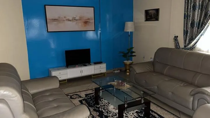 Living room in Résidences hôtelières Micheline et Emile BASTOS