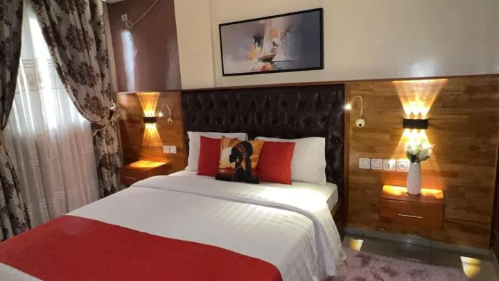 Bedroom, Bed in Résidences hôtelières Micheline et Emile BASTOS