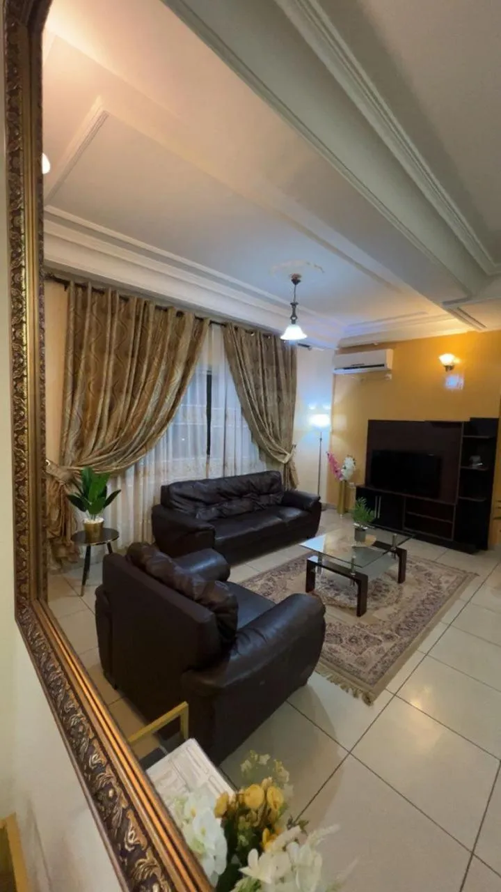 Living room in Résidences hôtelières Micheline et Emile BASTOS