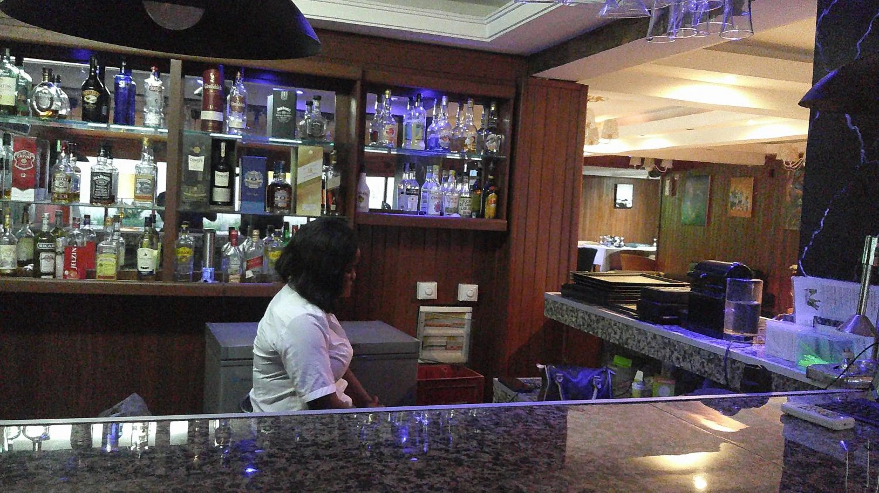 Lounge or bar in Résidences hôtelières Micheline et Emile BASTOS