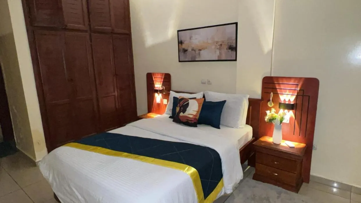 Bedroom, Bed in Résidences hôtelières Micheline et Emile BASTOS