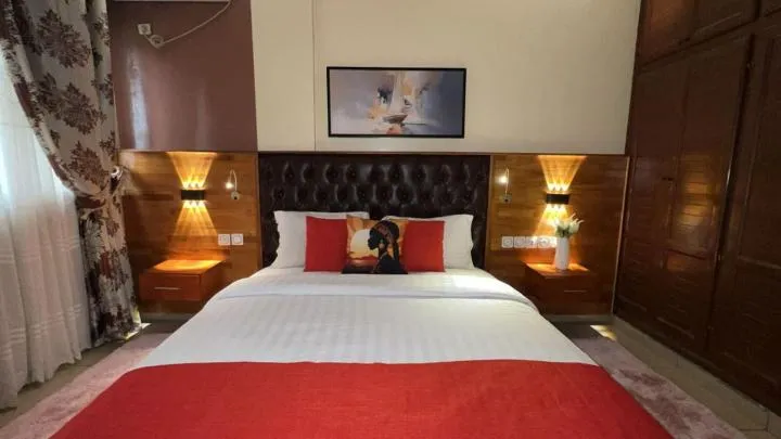 Bedroom, Bed in Résidences hôtelières Micheline et Emile BASTOS