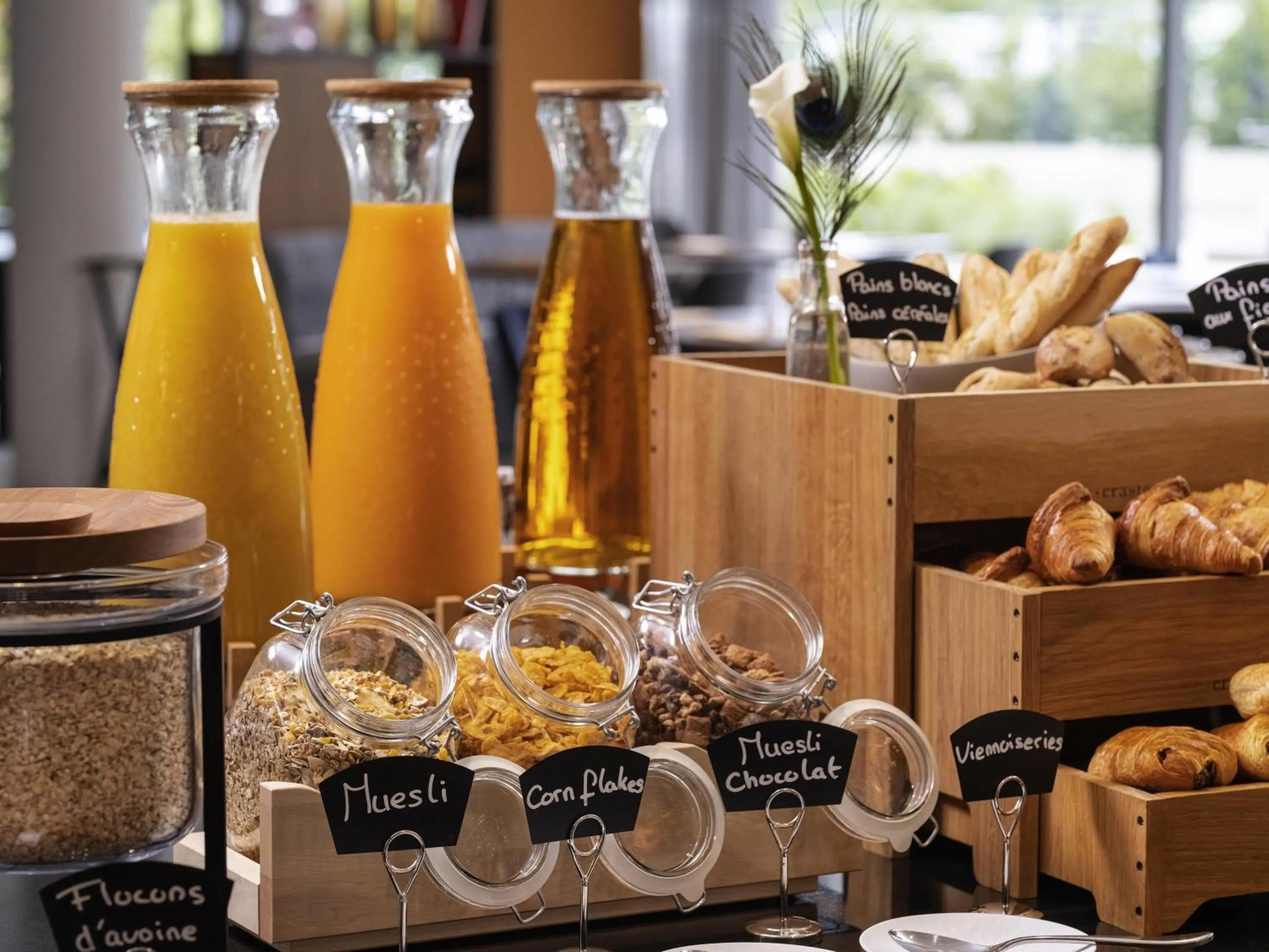 Breakfast in Mercure Geneva Airport