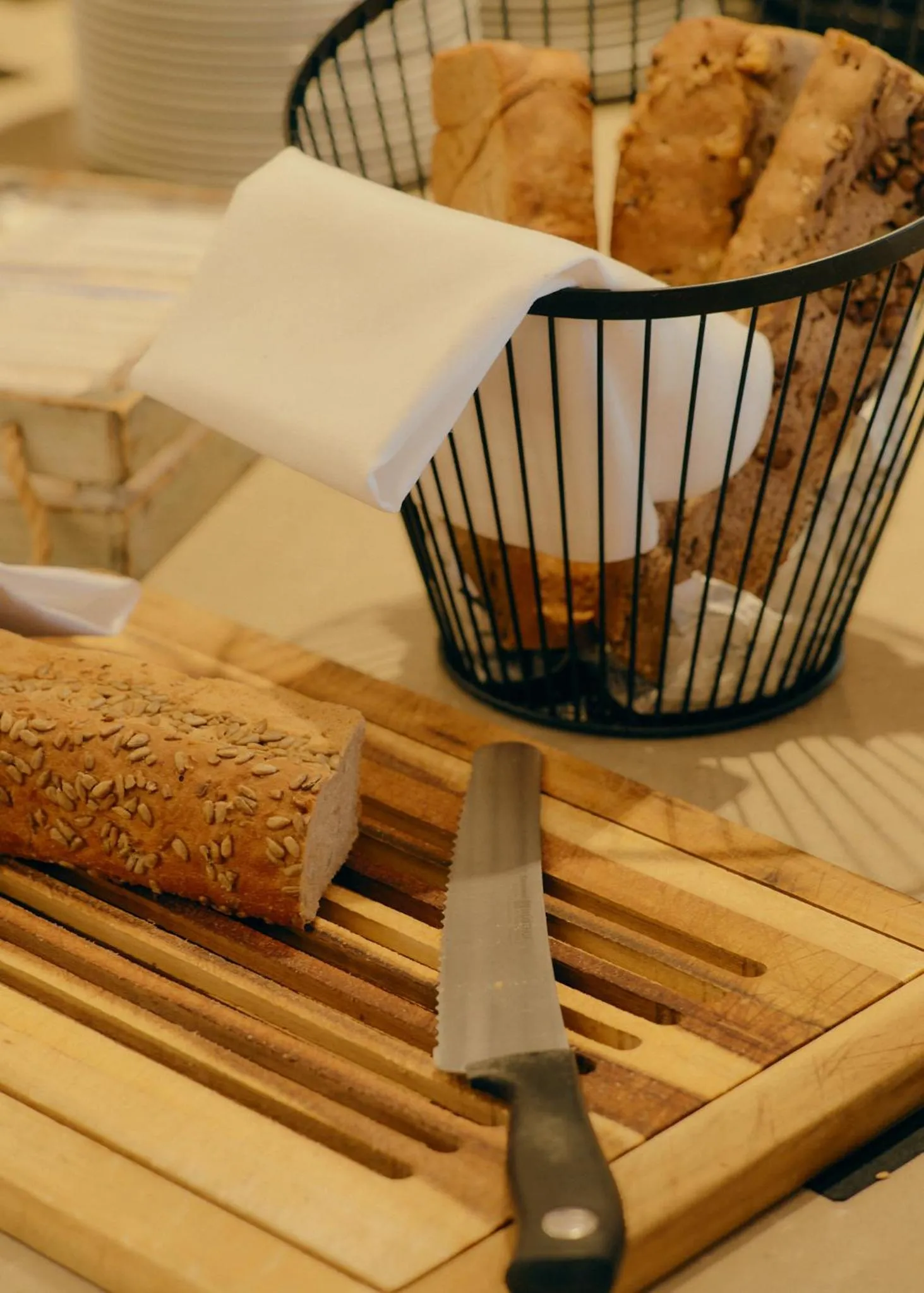 Food and drinks in Aparthotel Treudelberg Hamburg