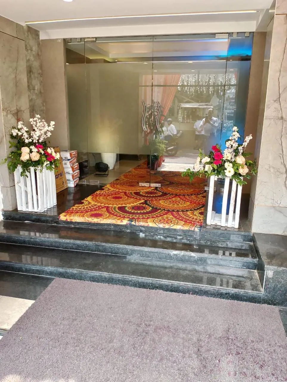 Property building in Hotel Pushpak