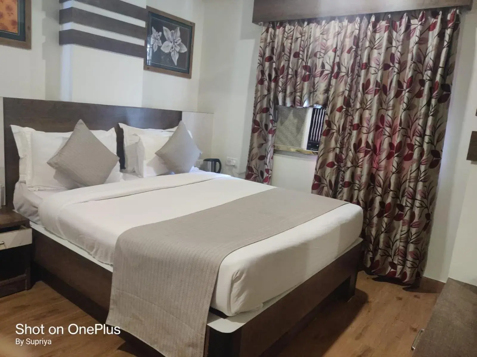 Bed in Hotel Pushpak Bed in Hotel Pushpak