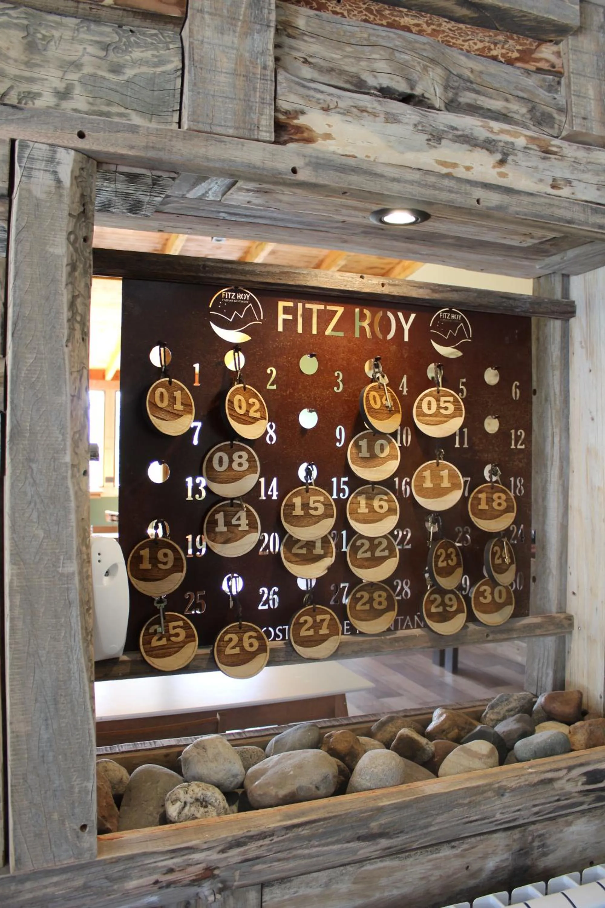 Lobby or reception in Fitz Roy Hostería de Montaña - El Chaltén