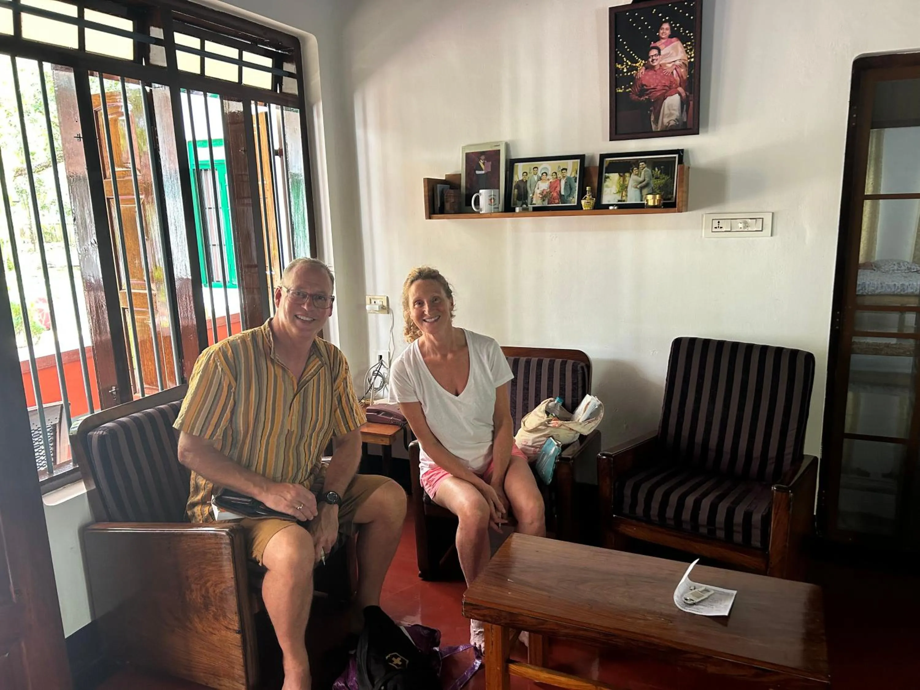 Guests in Gramam Homestay, Cochin