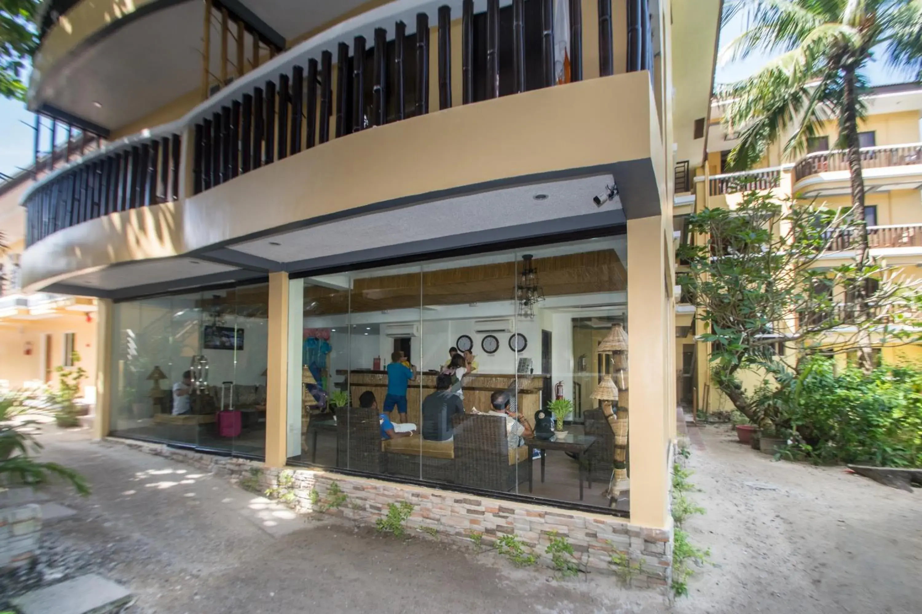 Lobby or reception in Bamboo Beach Resort & Restaurant Lobby or reception in Bamboo Beach Resort & Restaurant