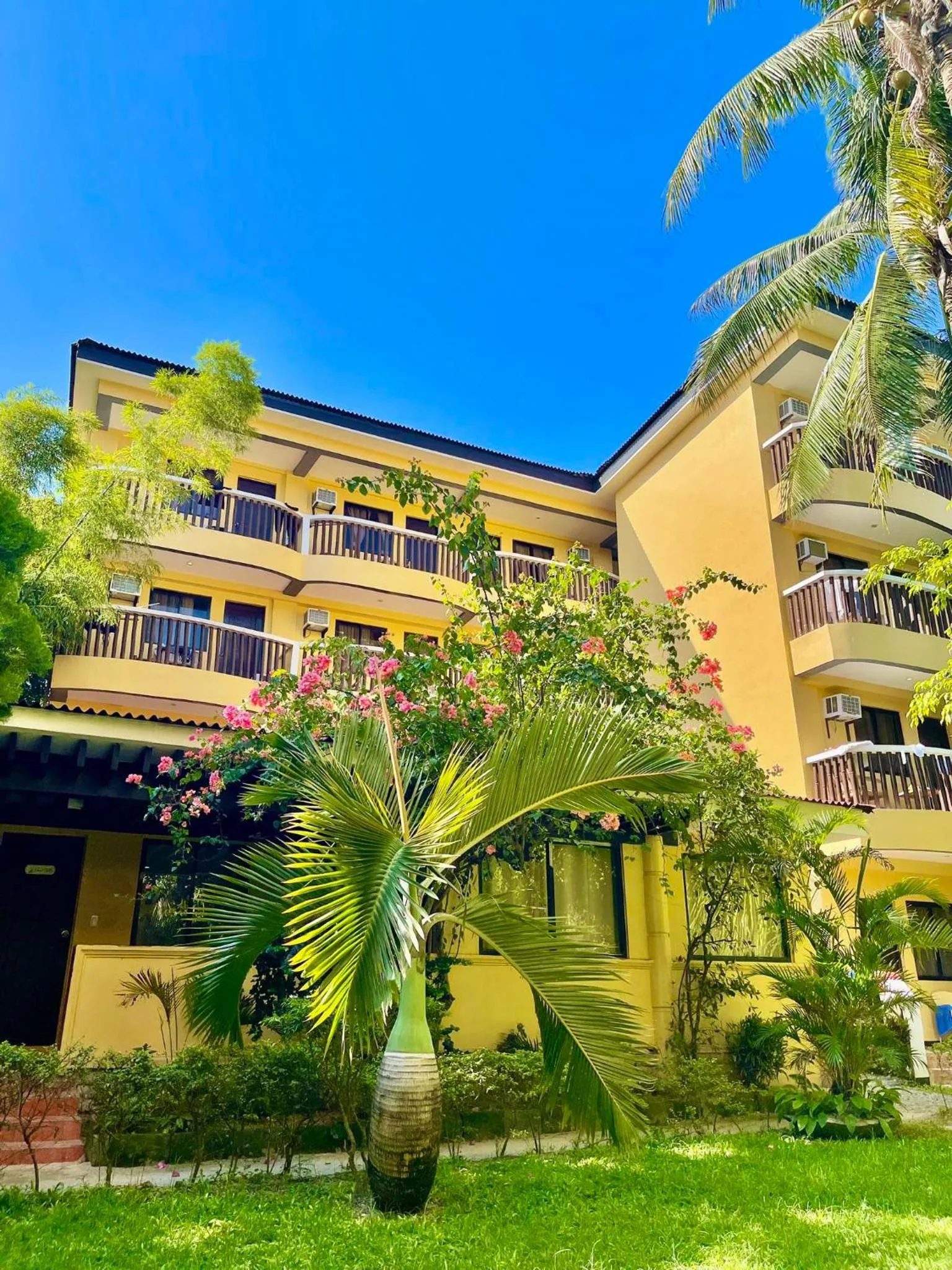 Property building in Bamboo Beach Resort & Restaurant