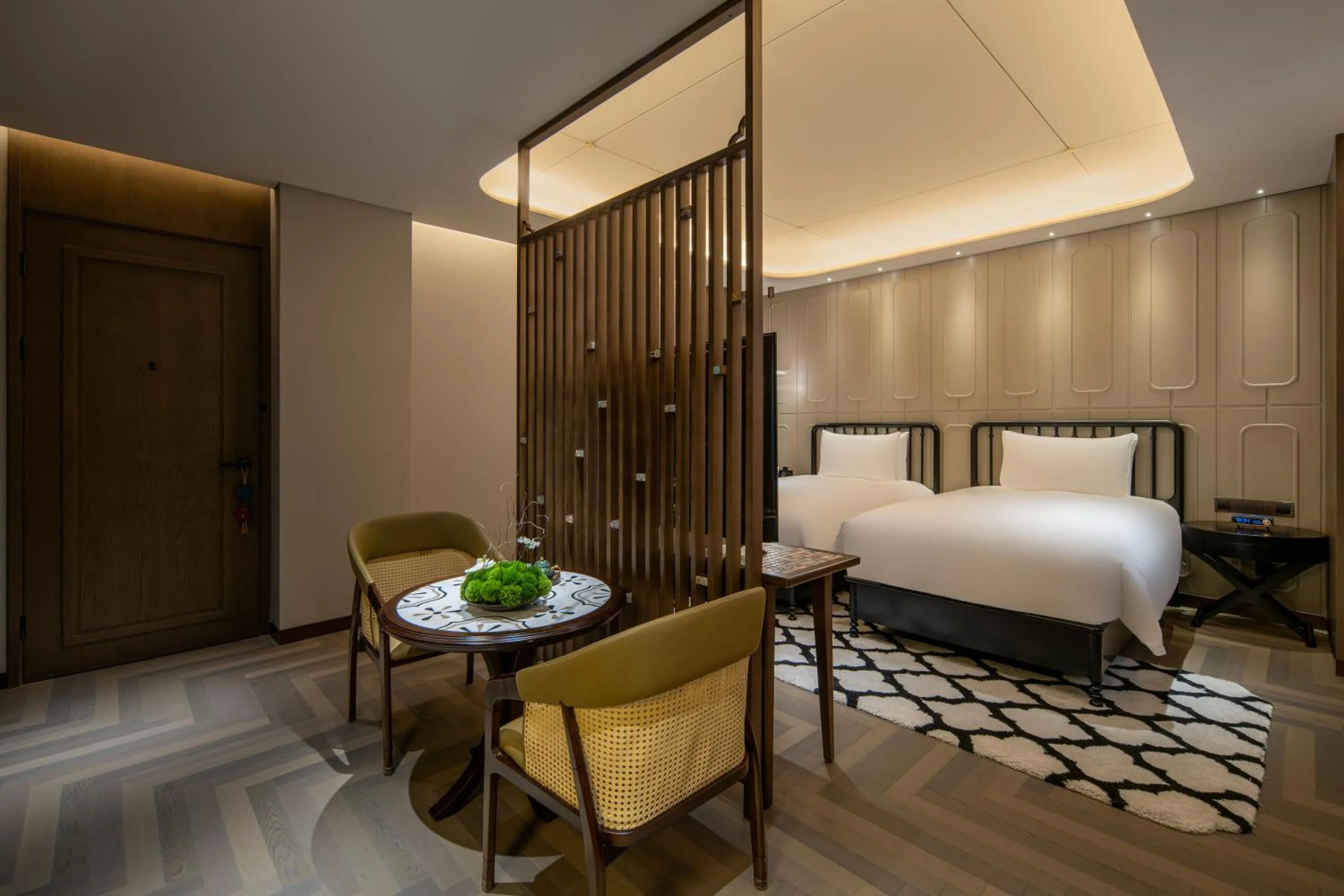 Bed in Xiamen Lujiang Harbourview Hotel