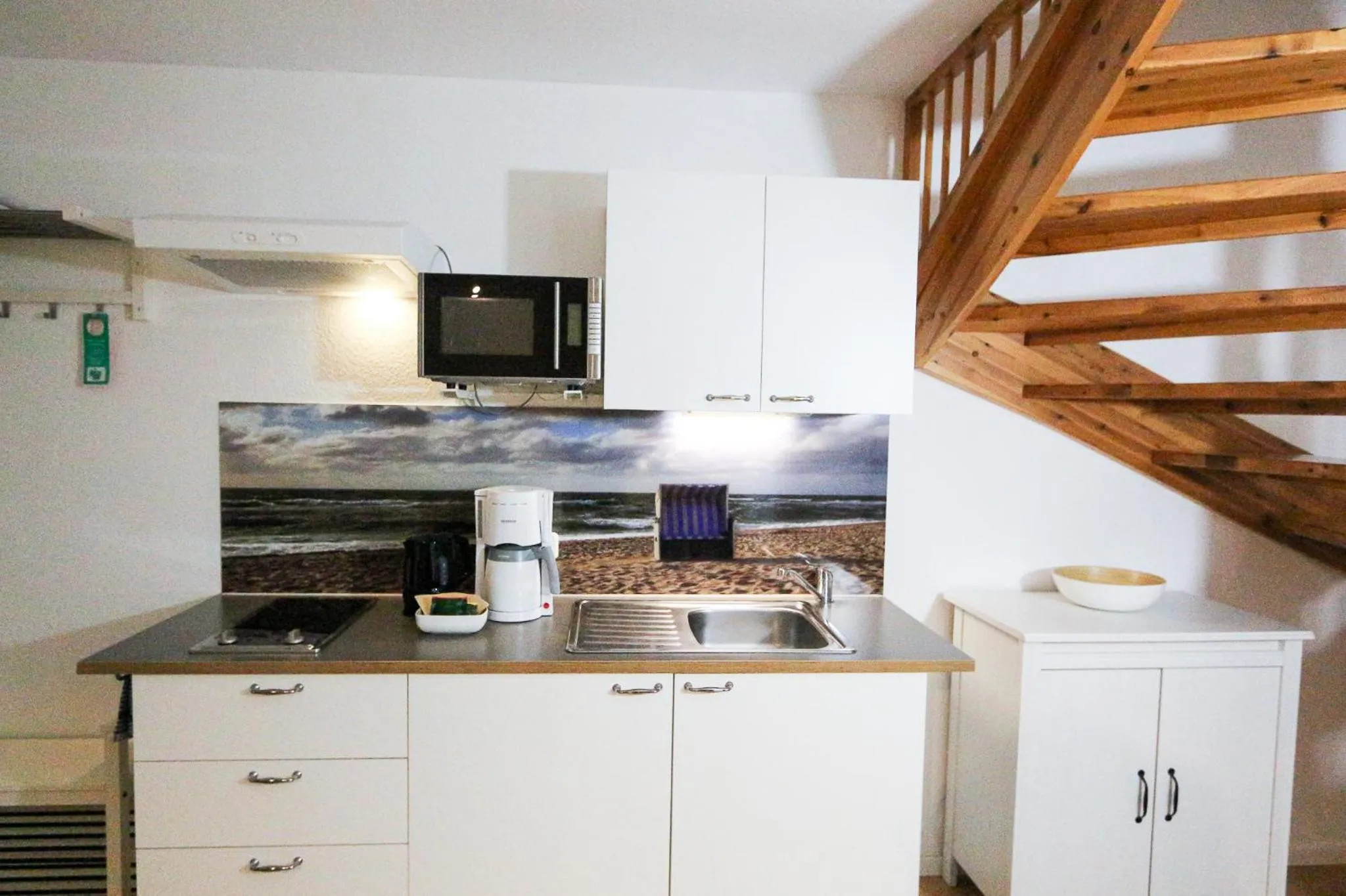 Kitchen or kitchenette in Captain Pahlen Ferienanlage