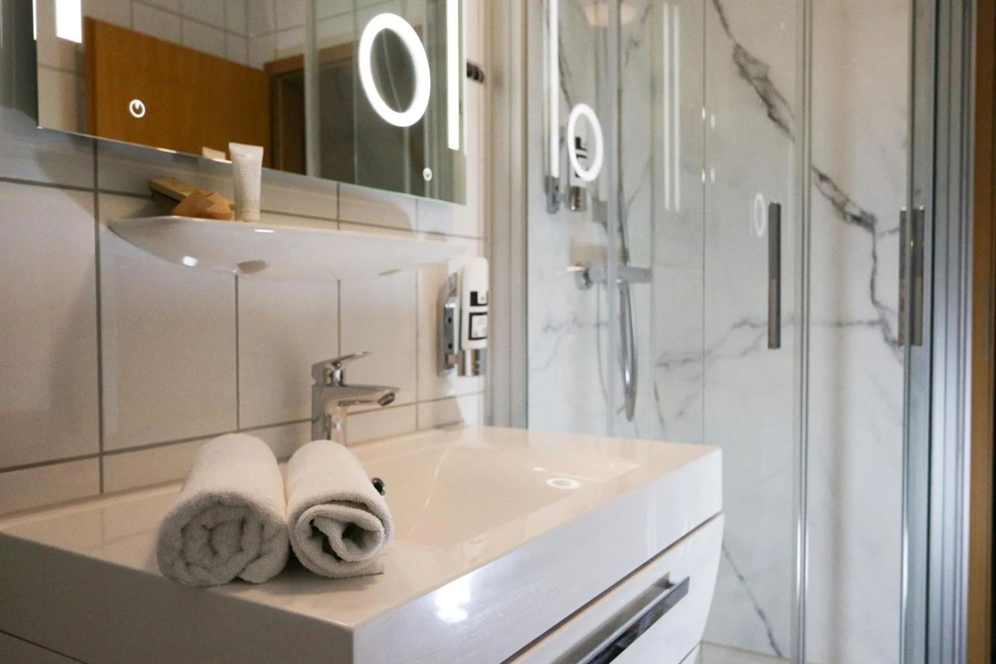 Shower in Captain Pahlen Ferienanlage