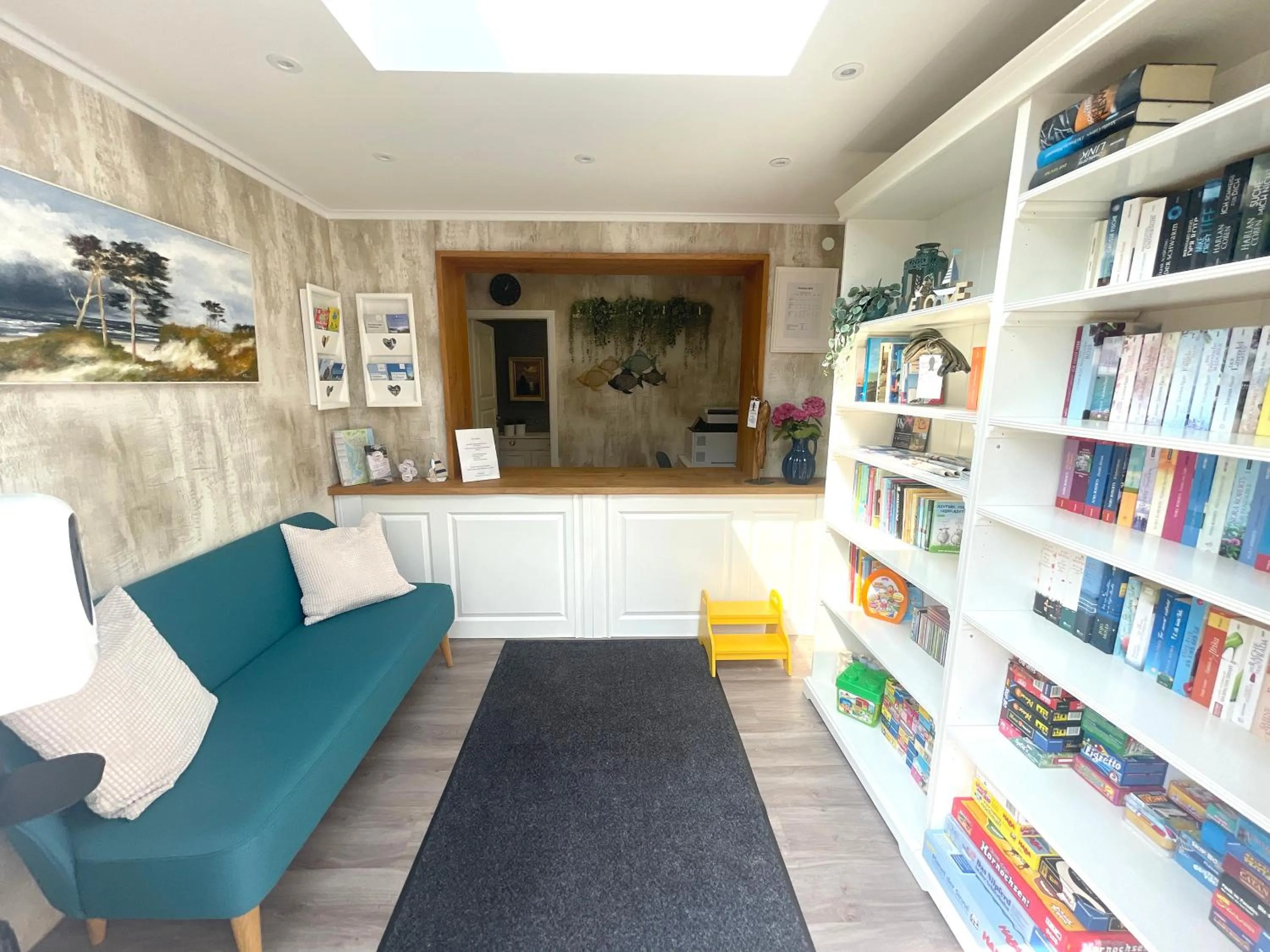 Lobby or reception in Captain Pahlen Ferienanlage