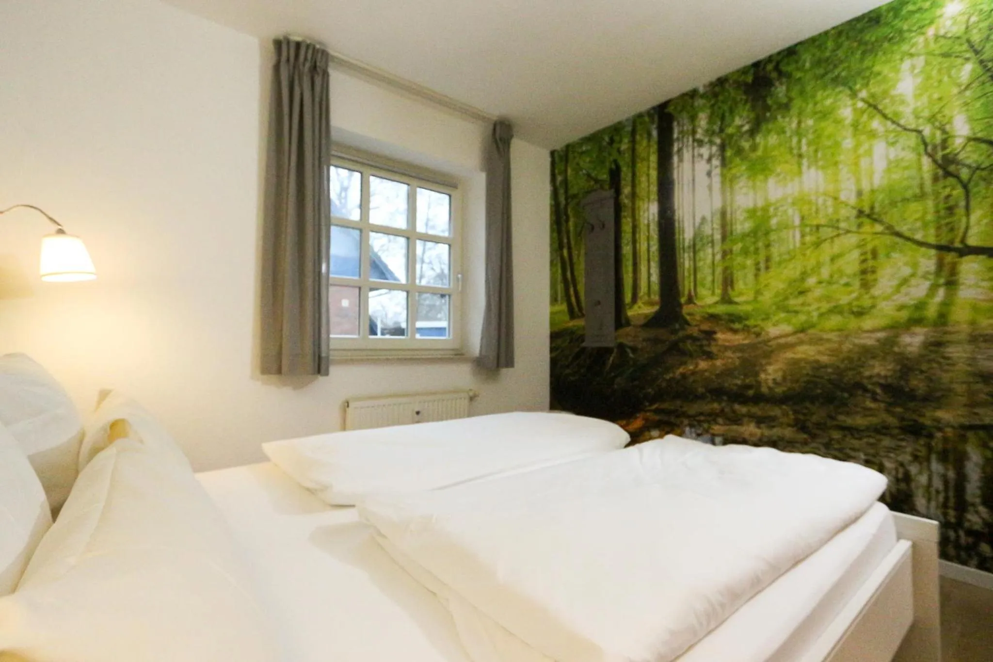 Bed in Captain Pahlen Ferienanlage